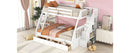 Bunk Bed With Drawers, Ladder And Storage Staircase