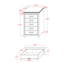 Maloise - Chest - White