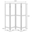 Mattison - 4-Panel Room Divider Folding Shoji Screen