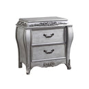 Leonora - Nightstand - Vintage Platinum