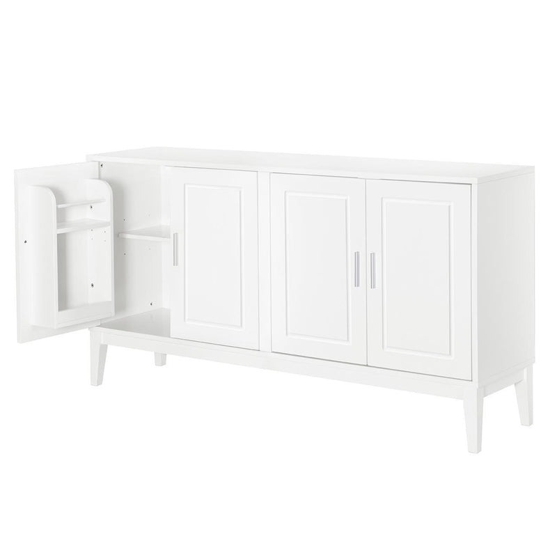 4 Door Sideboard Storage Cabinet With Door Shelf