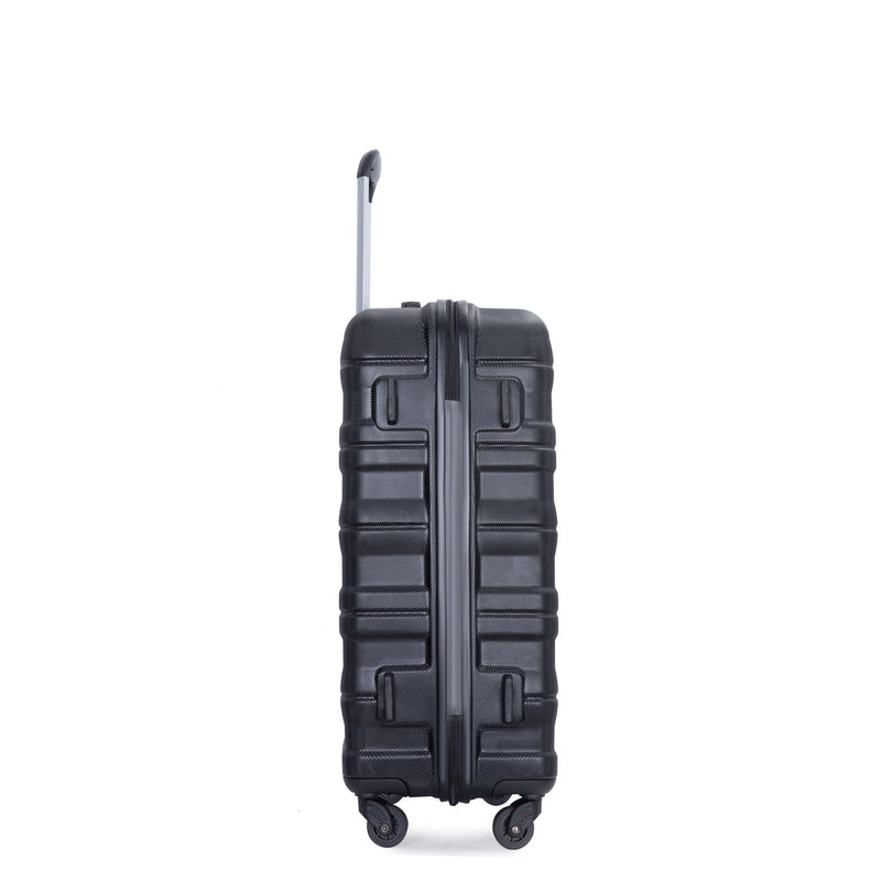 Expandable 3 Piece Luggage Sets Lightweight & Durable Suitcase, Spinner Wheels, Tsa Lock