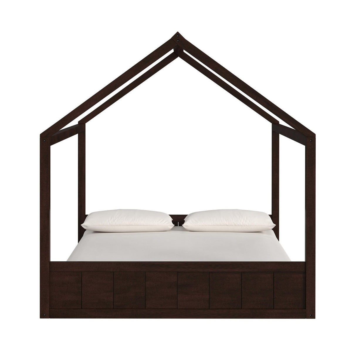 Sami Montessori Bed in Dark Brown by Elements International, view 39