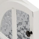 Vintage Farmhouse Bathroom Vanity With Ceramic Sink