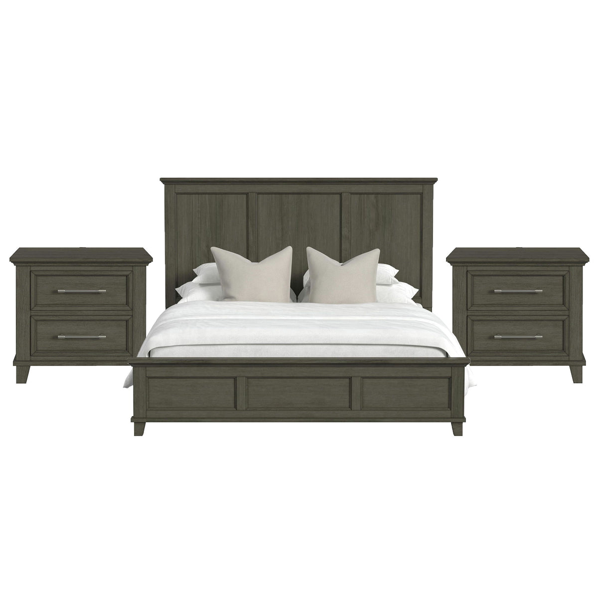 Canterbury Panel Bedroom Set in Dark Gray by Elements International, view 18