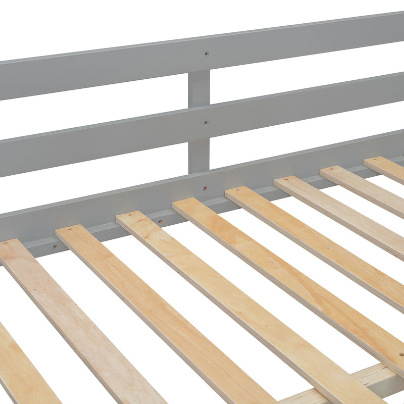 Bunk Bed With 4 Drawers And 3 Shelves