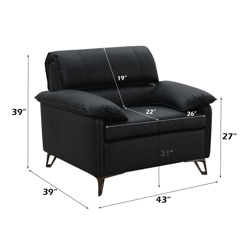 Eilene - Chair - Black