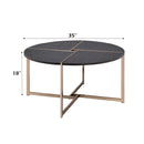 Bromia - Coffee Table - Black & Champagne - Atlantic Fine Furniture Inc