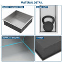 Modern Stainless Steel Shower Niche Double Shelf For Bathroom