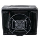 360° Swivel And Rocking Home Theater Recliner Manual Recliner Chair With A LED Light Strip For Living Room