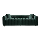 Modern 3 Seater Sofa With 2 Pillows