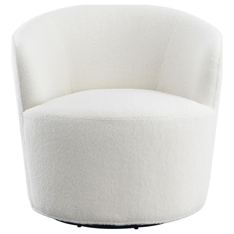 Joyce - Upholstered Barrel Back Swivel Chair