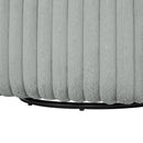 Alexa Barrel Swivel Chair - Grey