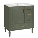 Traditional Bathroom Vanity Set With Soft Close Doors