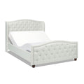 Fontana - Queen Wingback Upholstered Platform Bed Frame