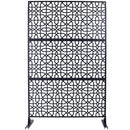 Outdoor & Indoor Metal Freestanding Decorative Privacy Screen