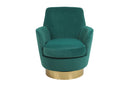 Teddy Swivel Barrel Chair, Swivel Accent Chairs Armchair For Living Room