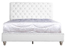 Elegant Transitional Upholstered Bed