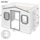 Elegant House Loft Bed With Ladder