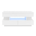 Multi Functional Lift Top Coffee Table With 2 Drawers