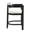 Contemporary Upholstered Counter Stools Set