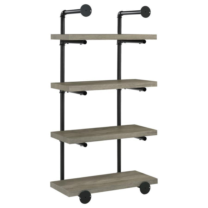 Elmcrest - 4-Shelf Wall Bookshelf