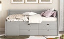 Daybed With Drawers And Shelves