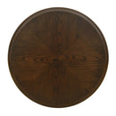 Philippe - Round End Table With Shelf - Brown