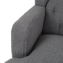Upholstered Accent Chair Tufted Armchair For Living Room And Bedroom