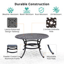 Round Dining Table - Espresso Brown