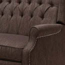 Dunham - Contemporary Fabric Tufted Oversized Pushback Recliner