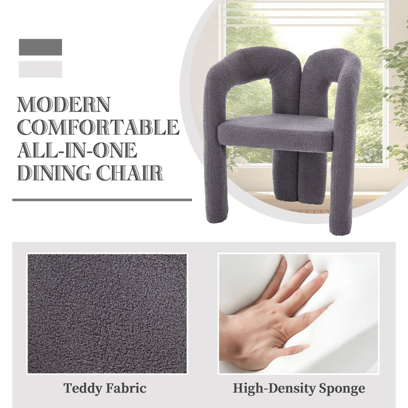 Coolmore Contemporary Designed Accent / Dining Chair With Armrests