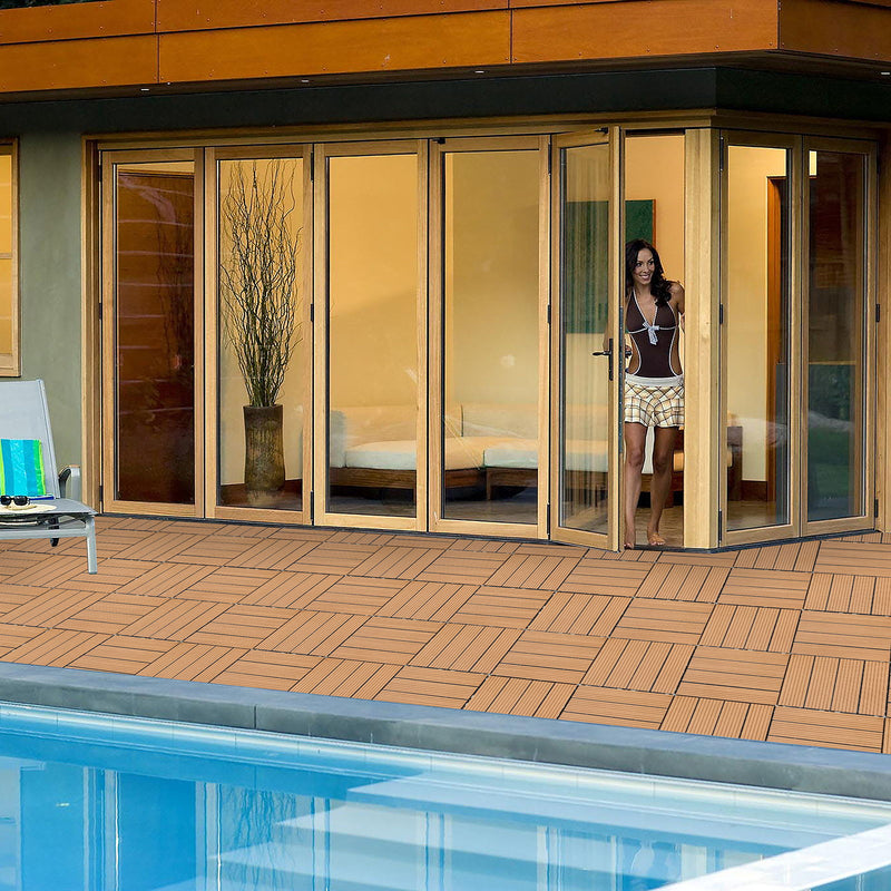 Composite Deck Tiles, Resist Rust, Water, Weather