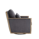 Comfy Accent Barrel Chair, 360 Degree Swivel