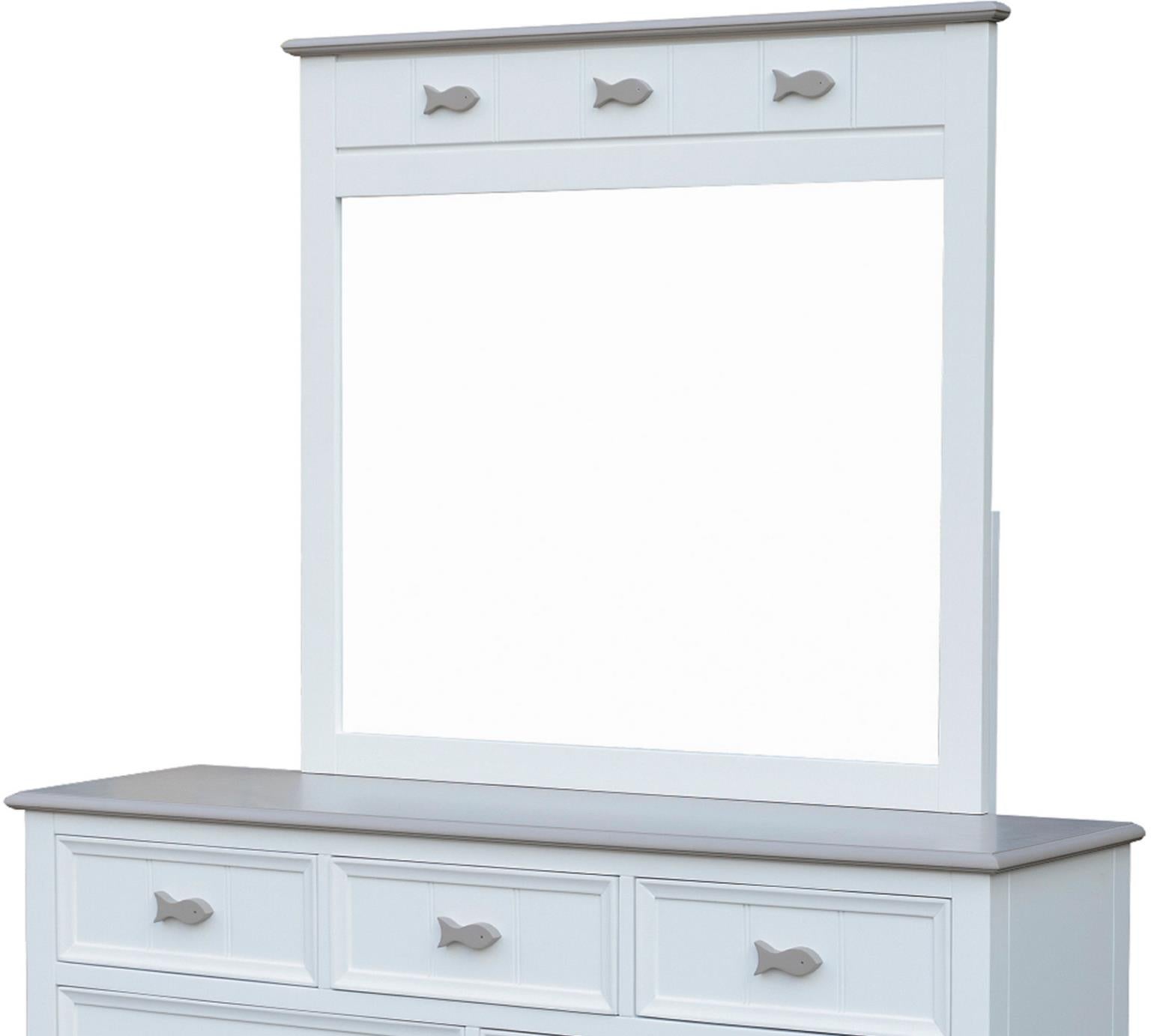 Fishtails Mirror (Two-Tone)