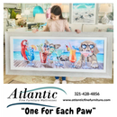 One For Each Paw- Coastal Art- Oversized - Atlantic Fine Furniture Inc