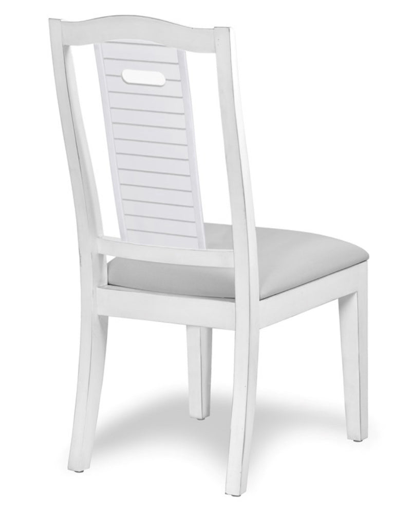 Two Sea Winds Islamorada Dining Chairs Shutter Grey Fabric