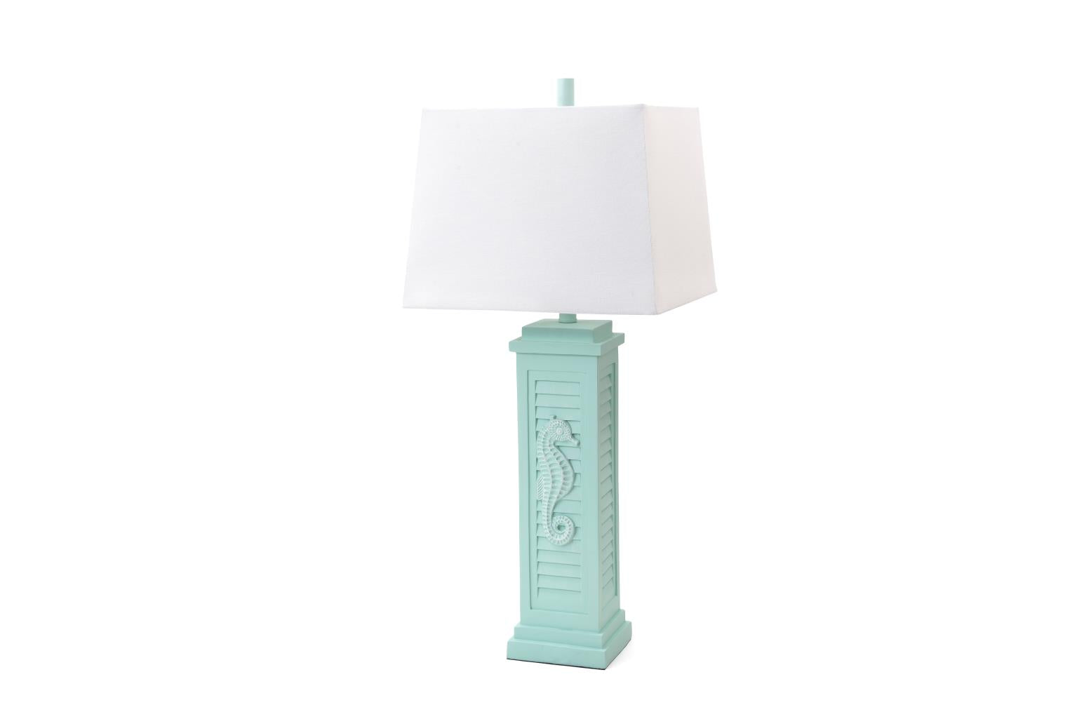 Sea Horse Shutter (Teal)