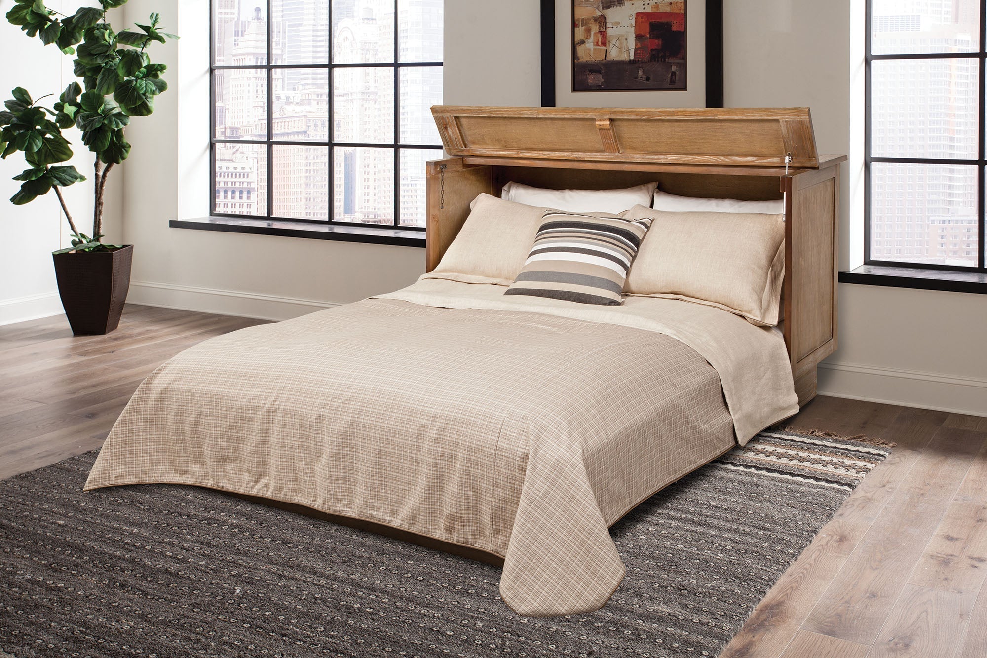 Nantucket Murphy Cabinet Bed - Atlantic Fine Furniture