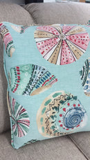 Coastal Throw Pillows- LOBO FIESTA- Set of Two