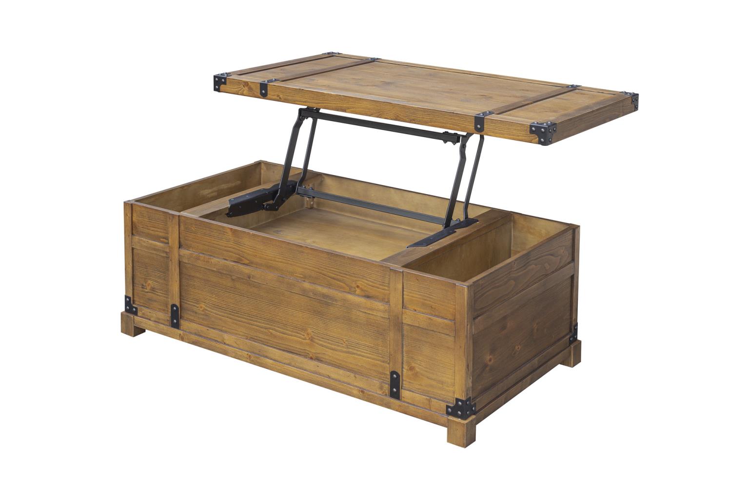 Summit Cocktail Table (Lift Top) (Chestnut)