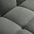 FUTON SLEEPER SOFA WITH 2 PILLOWS Dark gray FABRIC（same as W223S01338、W223S00991。Size difference, See Details in page.） - Atlantic Fine Furniture Inc