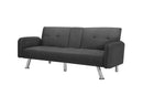 SLEEPER SOFA DARK GREY(same as W22339668。Size difference, See Details in page.) - Atlantic Fine Furniture Inc