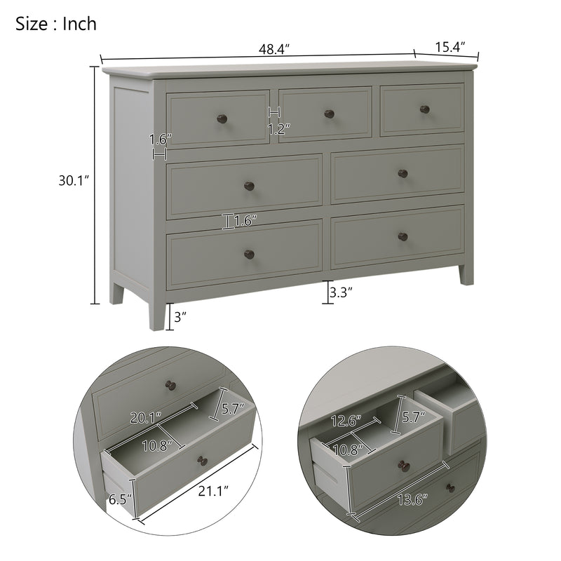 Gray Solid Wood 3 Pieces Full Bedroom Sets - Atlantic Fine Furniture Inc