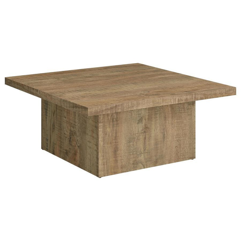 Devar - Square Engineered Wood Coffee Table - Mango