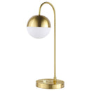 Merrick - Spherical Arched Bedside Table Lamp - Gold - Atlantic Fine Furniture Inc