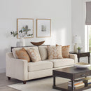 Christine - Upholstered Sloped Arm Sofa - Beige - Atlantic Fine Furniture Inc