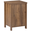 bedside cupboard,Bedside table, drawer cabinet, single door side cabinet, rattan cabinet door, yellow - Atlantic Fine Furniture Inc