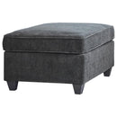 Mccord - Rectangular Upholstered Ottoman - Dark Gray - Atlantic Fine Furniture Inc