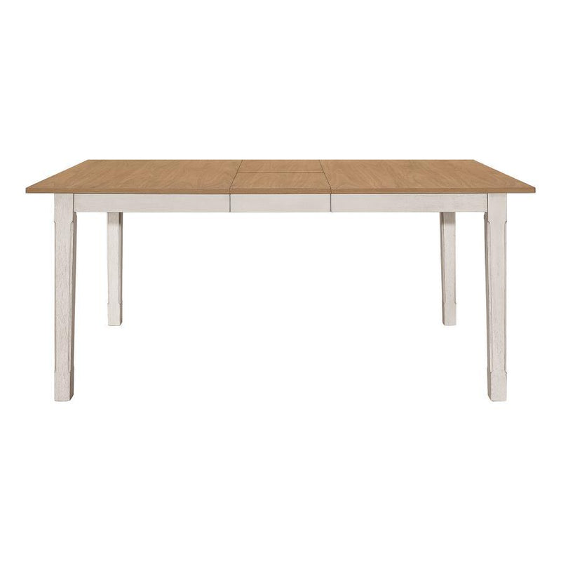 Kirby - Extension Leaf Dining Table - Rustic Off White